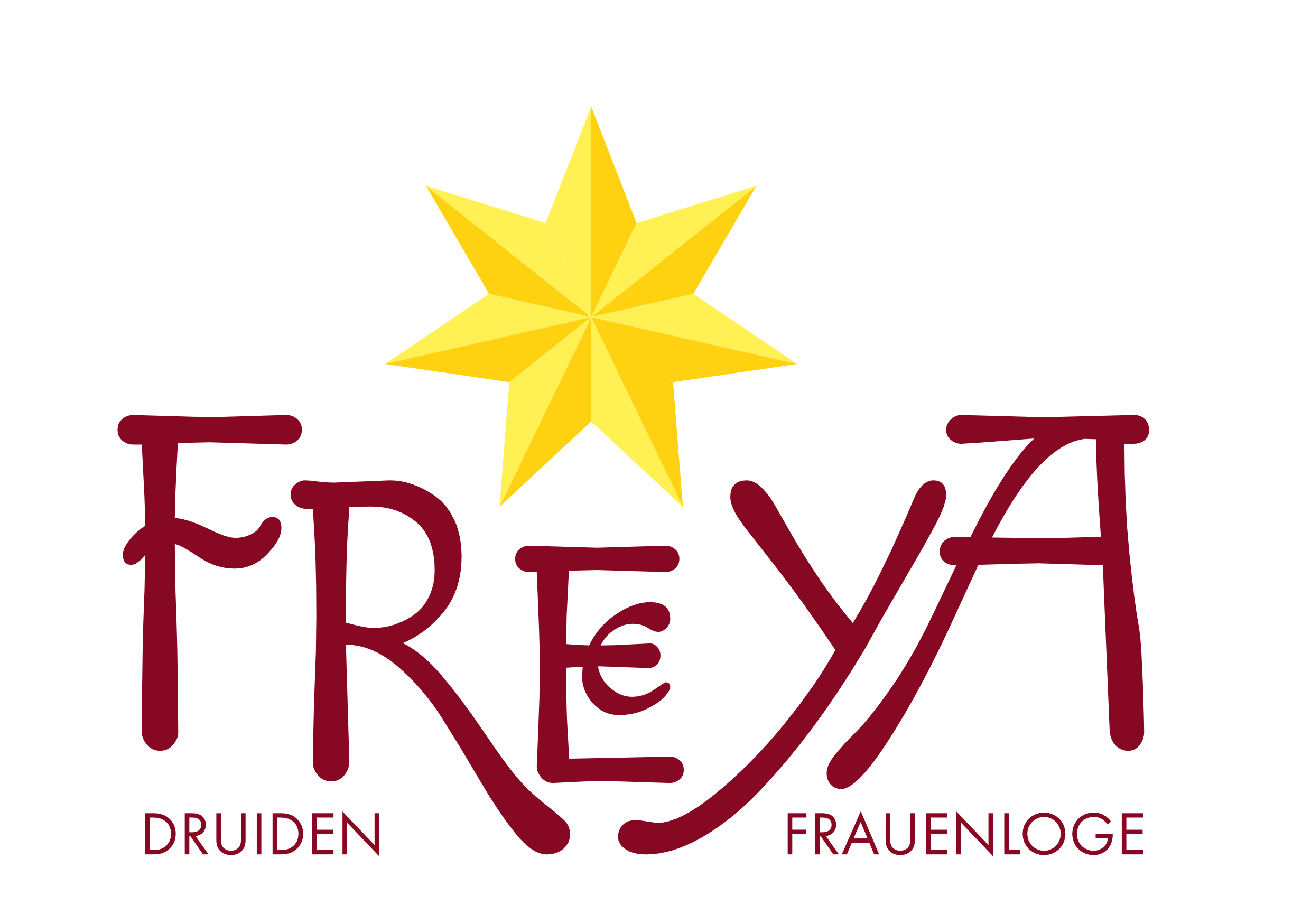 Freya Loge Logo mit Schatten
